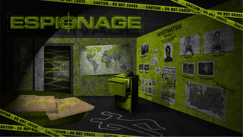 Espionage+Escape+Room