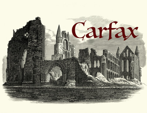 From the West, Benedictine Abbey of Whitby, North Yorkshire